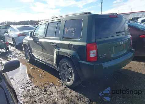 2008 Jeep Patriot Sport из США, поврежденный, VIN 1J8FF28W08D705827